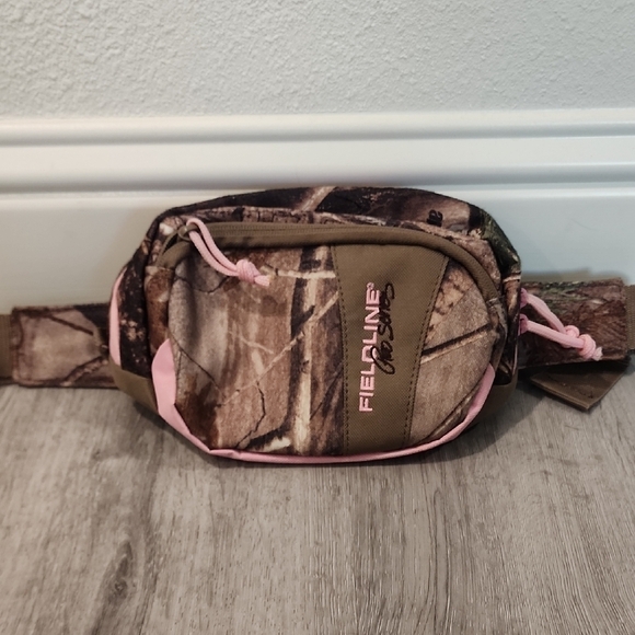 Women's Camouflage Mini Bag - Pink and Brown - Picture 1 of 15